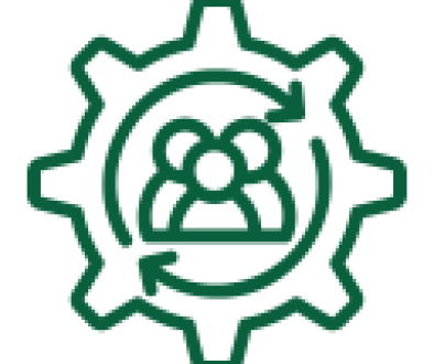 Bringing people with you icon